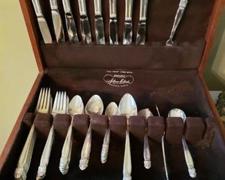Silver plate flatware