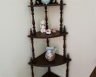 Victorian corner shelf