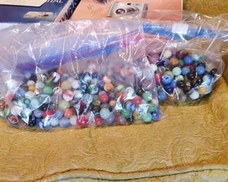 Many marbles