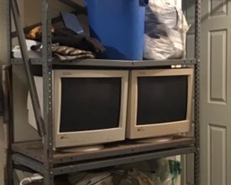 Computer Monitors, towers etc