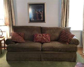 Velour Sofa