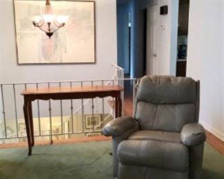 Leather Recliner,pine sofa table 