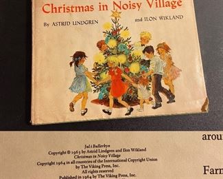 1963 Christmas In Noisy Village Book