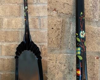 Hand Painted Tole FirePlace Shovel