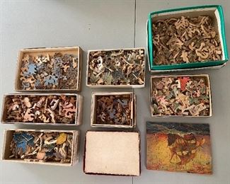 Vintage Wooden Puzzles 