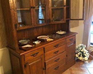 sideboard/china cabinet  dining room  