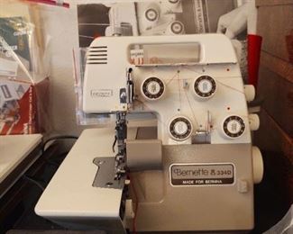 Equally amazing Bernette 334D electronic serger