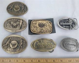 (7) Belt buckles