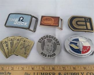 (6) Belt buckles