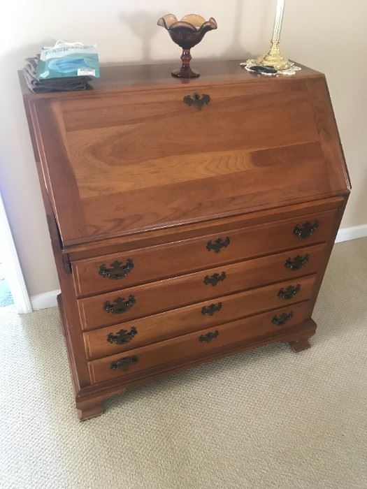 4 Drawer Vintage Writing Desk $ 224