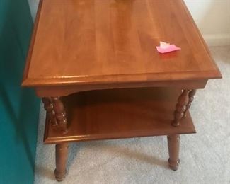 Wood End Table $ 52.00