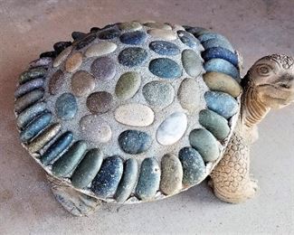 Cement turtle