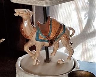 Camel carousel.