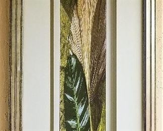 Palm leaf art.