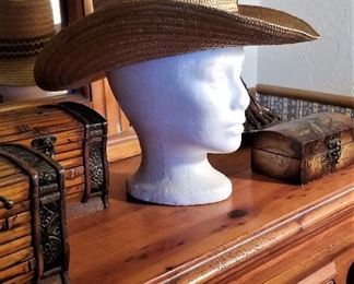 Cowboy hats for sale.
