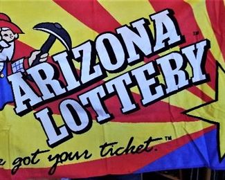 Arizona Lottery flag.