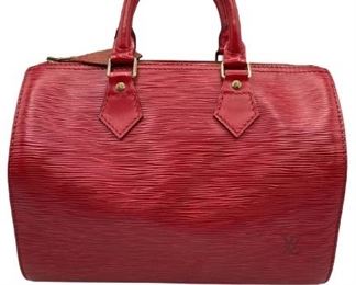 Luxury women's accessories, ladies handbags, luxe designer purses, high fashion accessory, fashion styles and trends
Red Epi Calfskin Leather
-Golden Brass Hardware
-27cm x 29cm x 15cm
-AAP8040