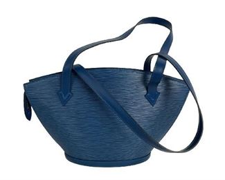 Luxury women's accessories, ladies handbags, luxe designer purses, high fashion accessory, fashion styles and trends
-Blue Epi Calf Leather
-Long Straps
-Golden Brass Hardware
-23cm x 24 x 10cm
-AAP3168