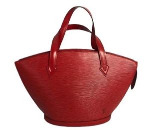 Luxury women's accessories, ladies handbags, luxe designer purses, high fashion accessory, fashion styles and trends
-Red Epi Calf Leather
-Golden Brass Hardware
-23cm x 24cm x 10cm
-AAN8493