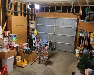 packed garage