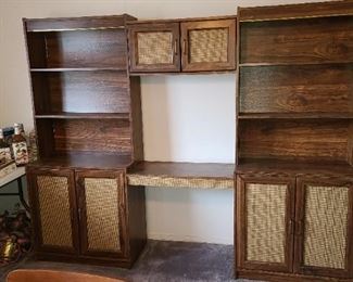 1970s Mid Mod Wall Unit Available for presale