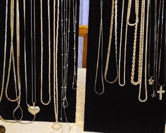Sterling necklaces 