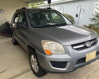2009 KIA Sportage LX (70,611 miles)