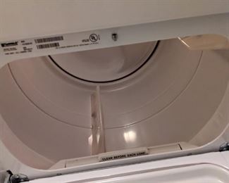 Inside of dryer