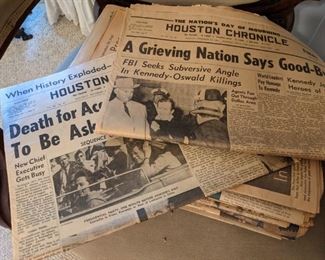 Lots of Old Special Event Newspapers