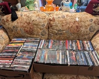 Lots of CD's & Movies
