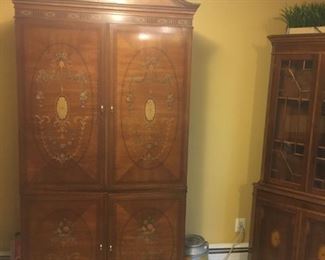 Antique Television Armoire or can be used to store items. 
