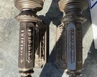 Baroque style electric wall sconces 