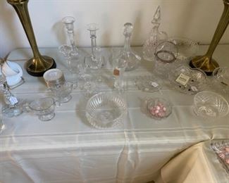 Miscellaneous crystal pieces