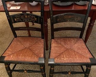 Four Hitchcock Chairs