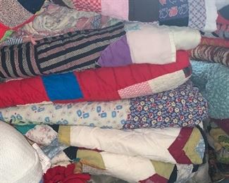 quilts, throws, blanket, sheets and more linens