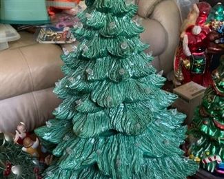 Ceramic Christmas Tree, Several sizes