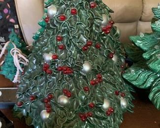 Ceramic Christmas Tree, Several sizes