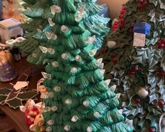 Ceramic Christmas Tree, Several sizes