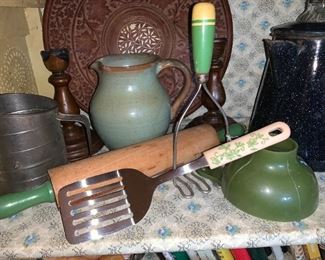 vintage kitchen items