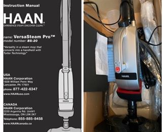 Haan versus steam pro. New in box. Never used!
