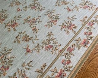 Beautiful Needlepoint Area Rug by Stark Carpet