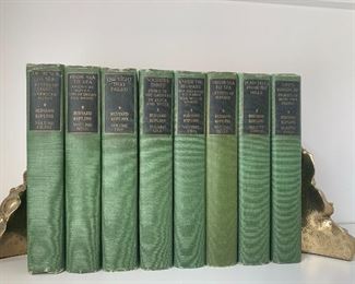 8 Volume Set Rudyard Kipling Novels