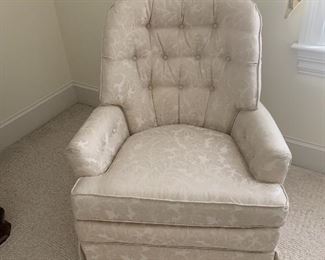 Vintage Tufted Arm Chair