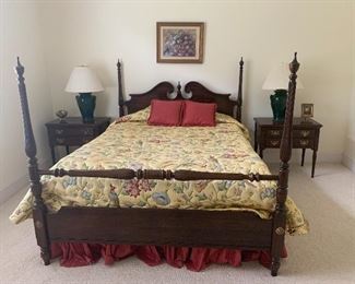 Ethan Allen Georgian Court 4 Poster Bed