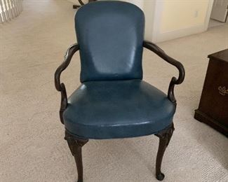 Leather Arm Chair by Hickory Chair