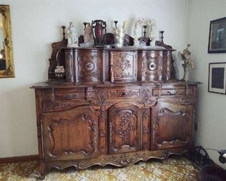 3600 and made of fruitwood. Circa unknown . By appt ONLY It can be shown anytime on Wednesday