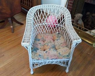 Bar Harbor wicker chair