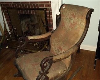 Victorian rocking chair