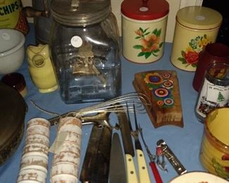 Vintage kitchen items