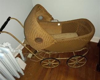 Vintage doll buggy